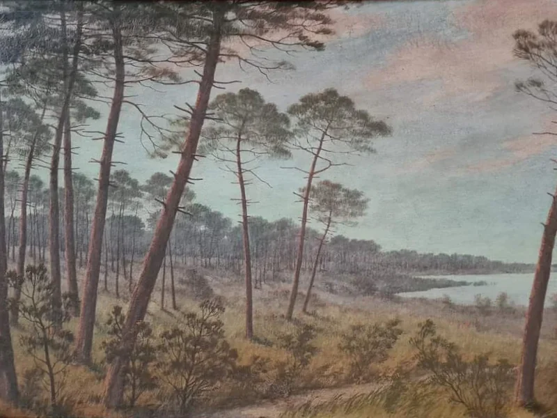 1855-Jean Henri Tayan - Paesaggio